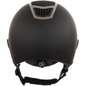 BR Casco da equitazione Lambda Plus Glitter Nero/Canna di fucile