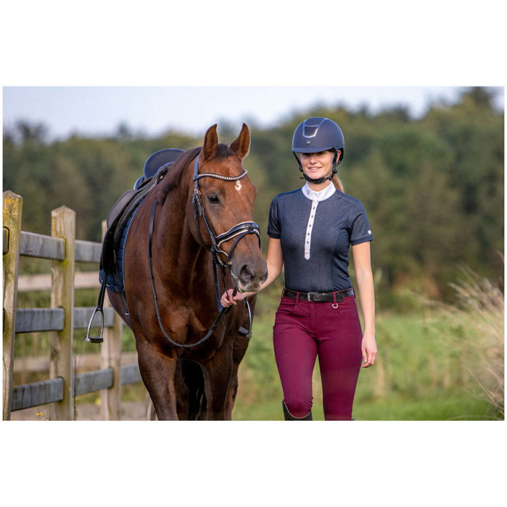 BR Casco da equitazione Lambda Painted Navy