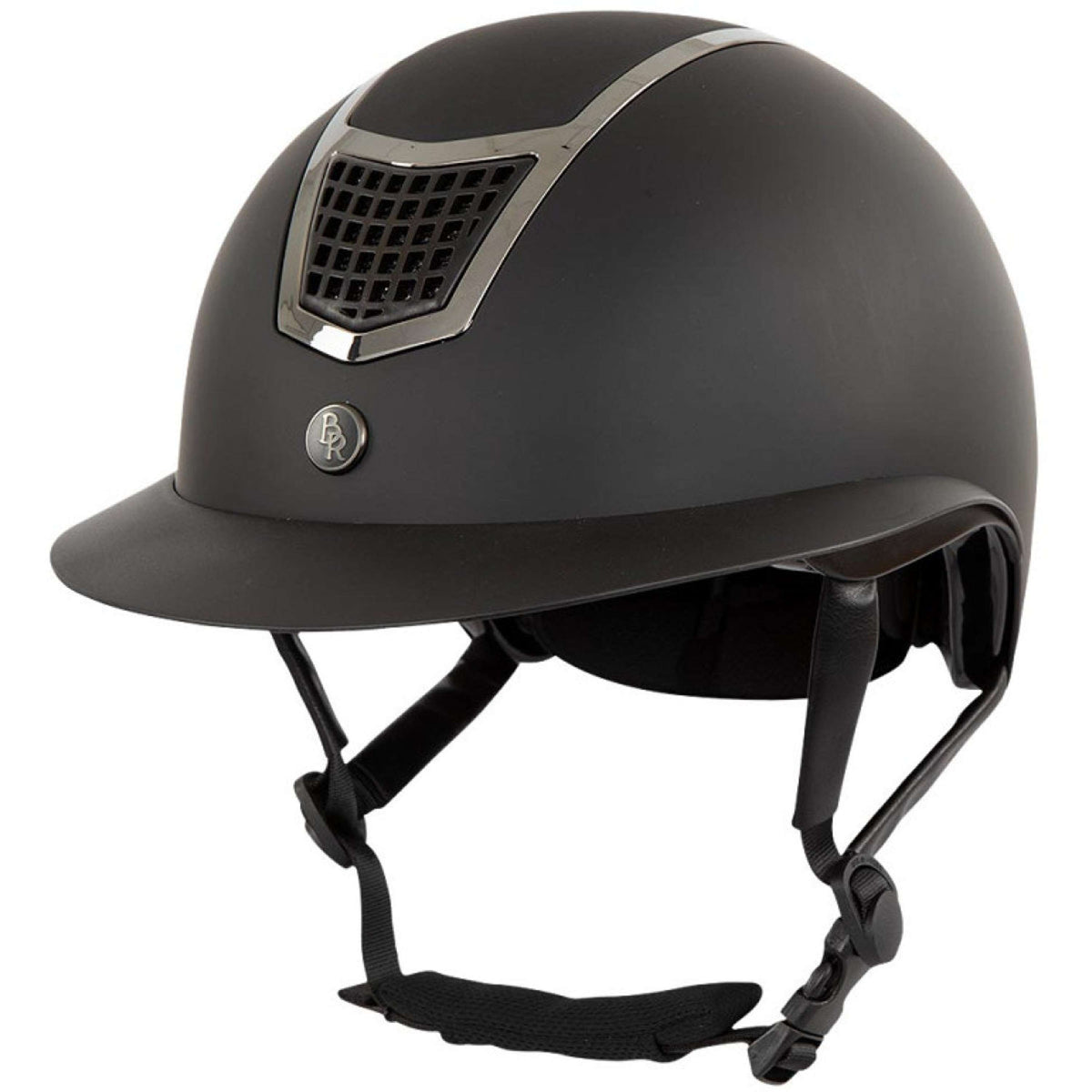 BR Casco da equitazione Lambda Plus Painted Nero/Canna di fucile