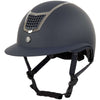 BR Casco da equitazione Lambda Plus Painted Navy/Gunmetal