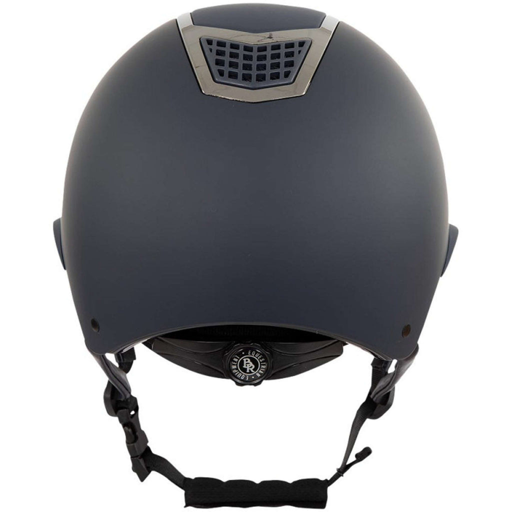 BR Casco da equitazione Lambda Plus Painted Navy/Gunmetal