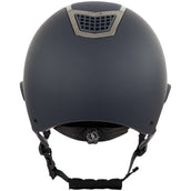 BR Casco da equitazione Lambda Plus Painted Navy/Gunmetal