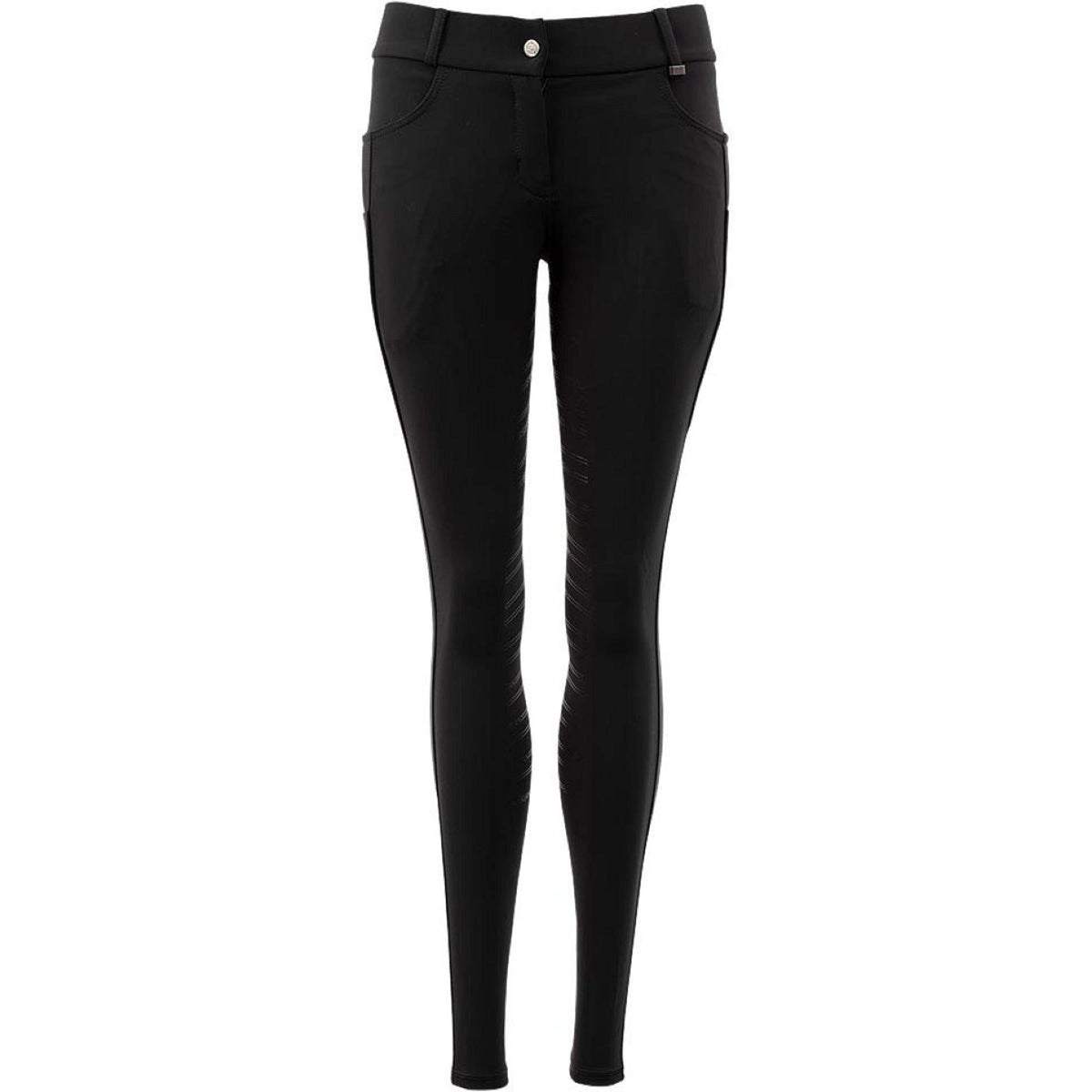 BR Pantaloni da Equitazione Mathilda Full Grip Meteorite