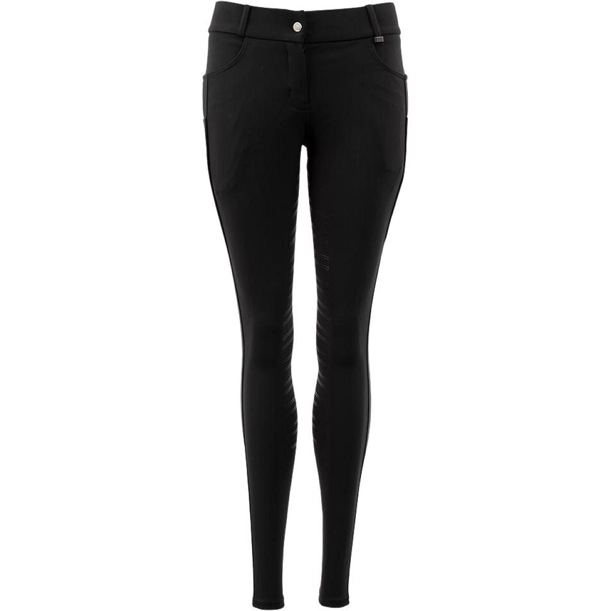 BR Pantaloni da Equitazione Mathilda Full Grip Meteorite