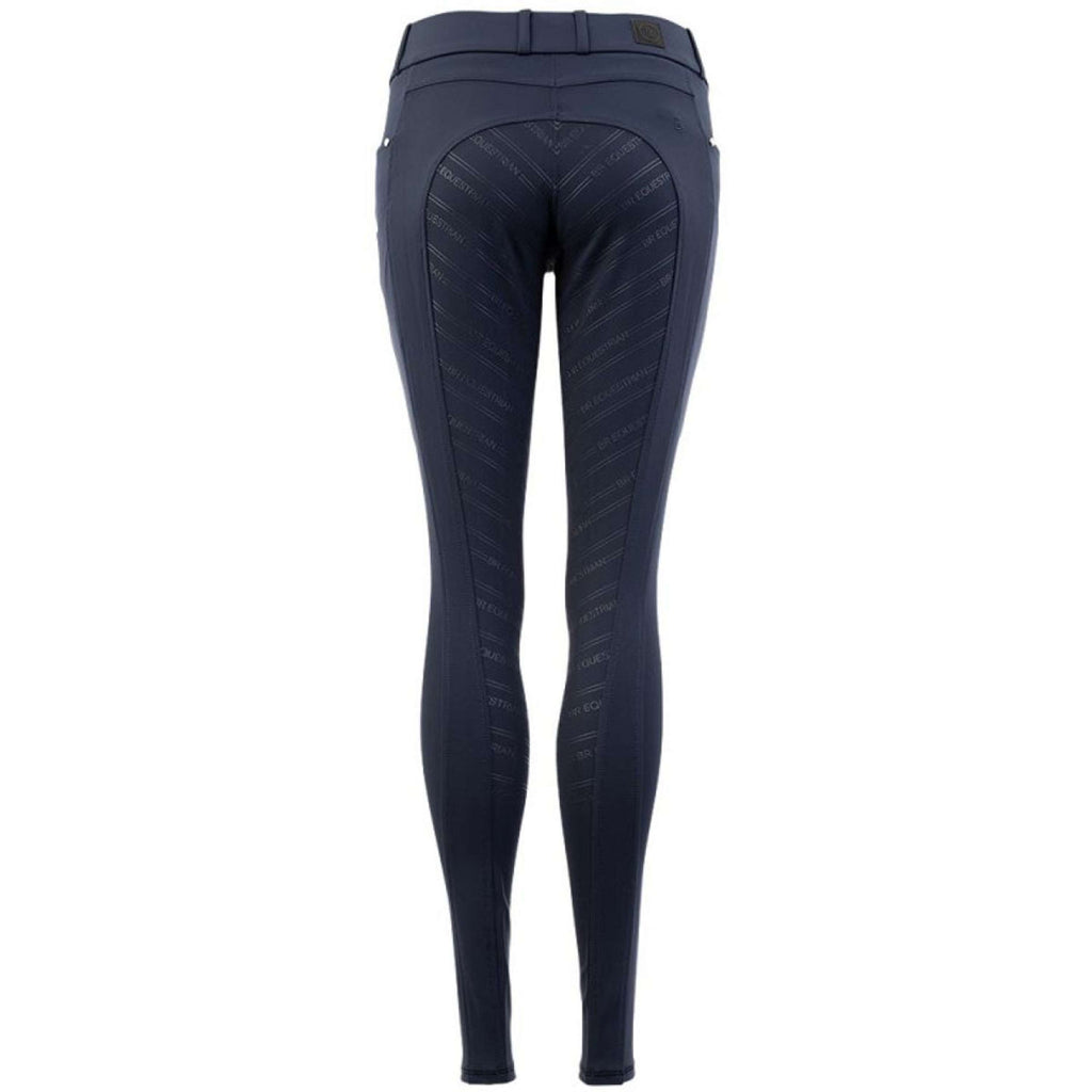 BR Pantaloni da Equitazione Mathilda Full Grip Blazer blu scuro
