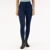 BR Leggings da Equitazione Krista Full Grip Pageant Blue