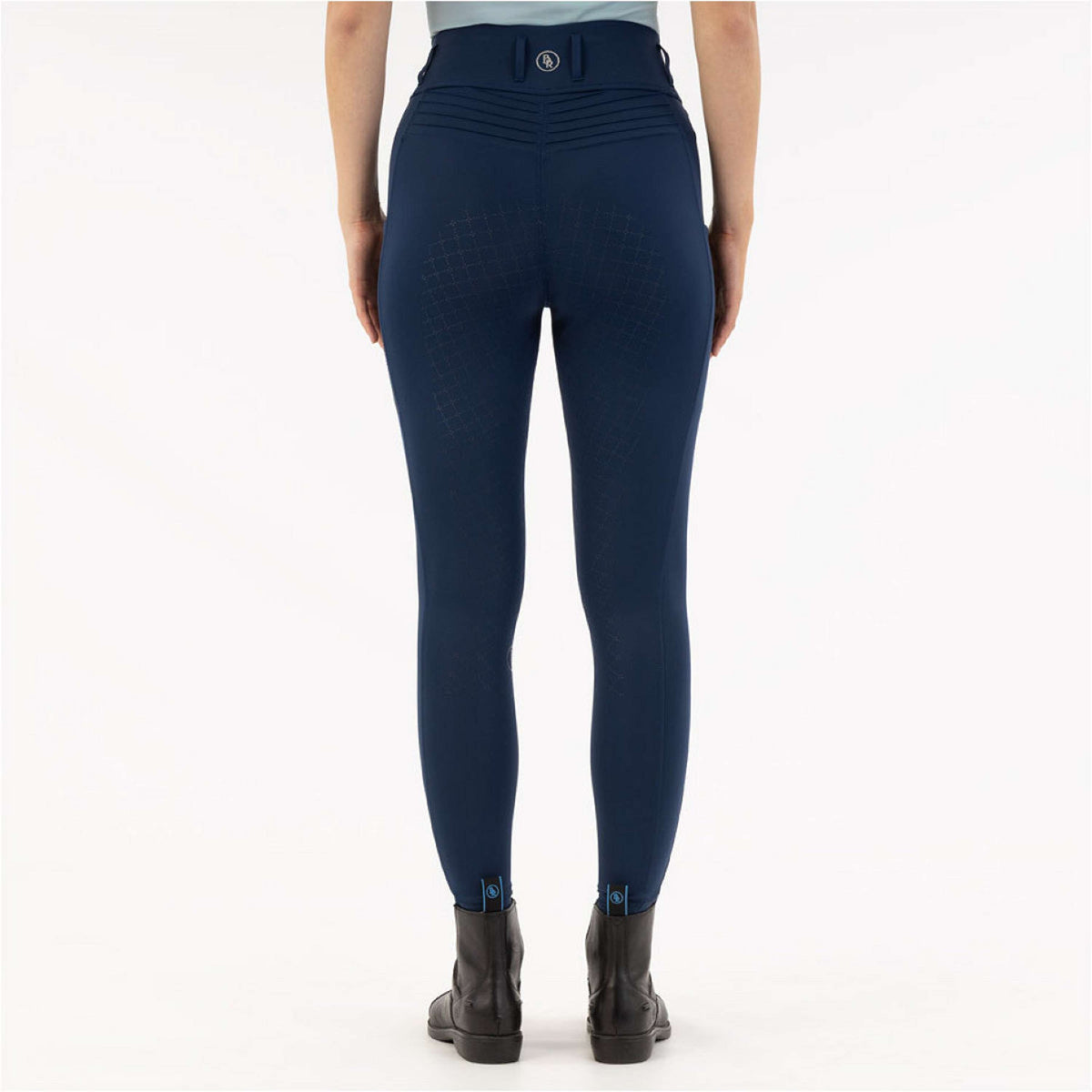 BR Leggings da Equitazione Krista Full Grip Pageant Blue
