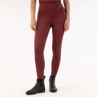 BR Leggings da Equitazione Krista Full Grip New Maroon