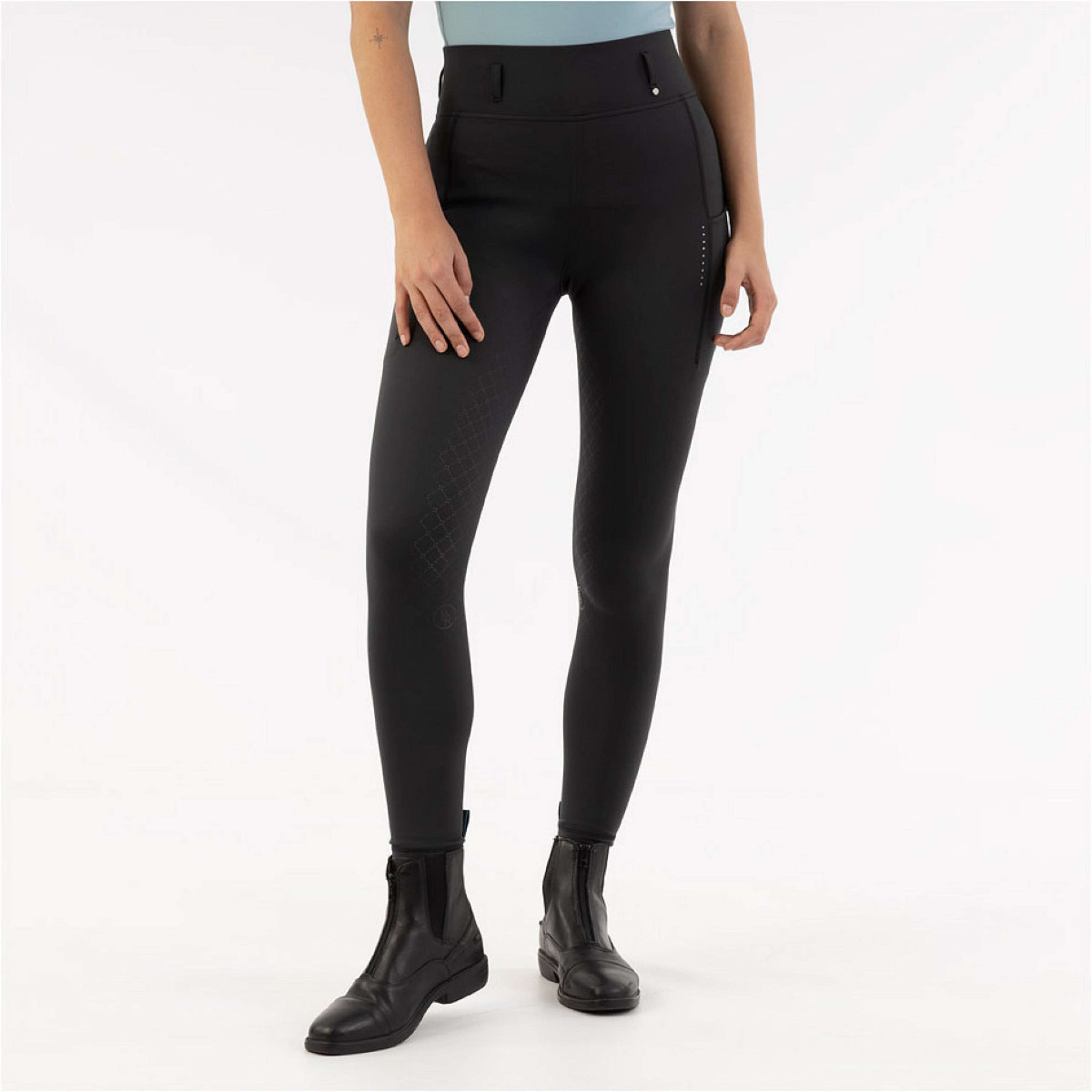 BR Leggings da Equitazione Kimore Full Grip Moonless Night