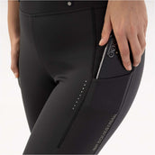 BR Leggings da Equitazione Kimore Full Grip Moonless Night