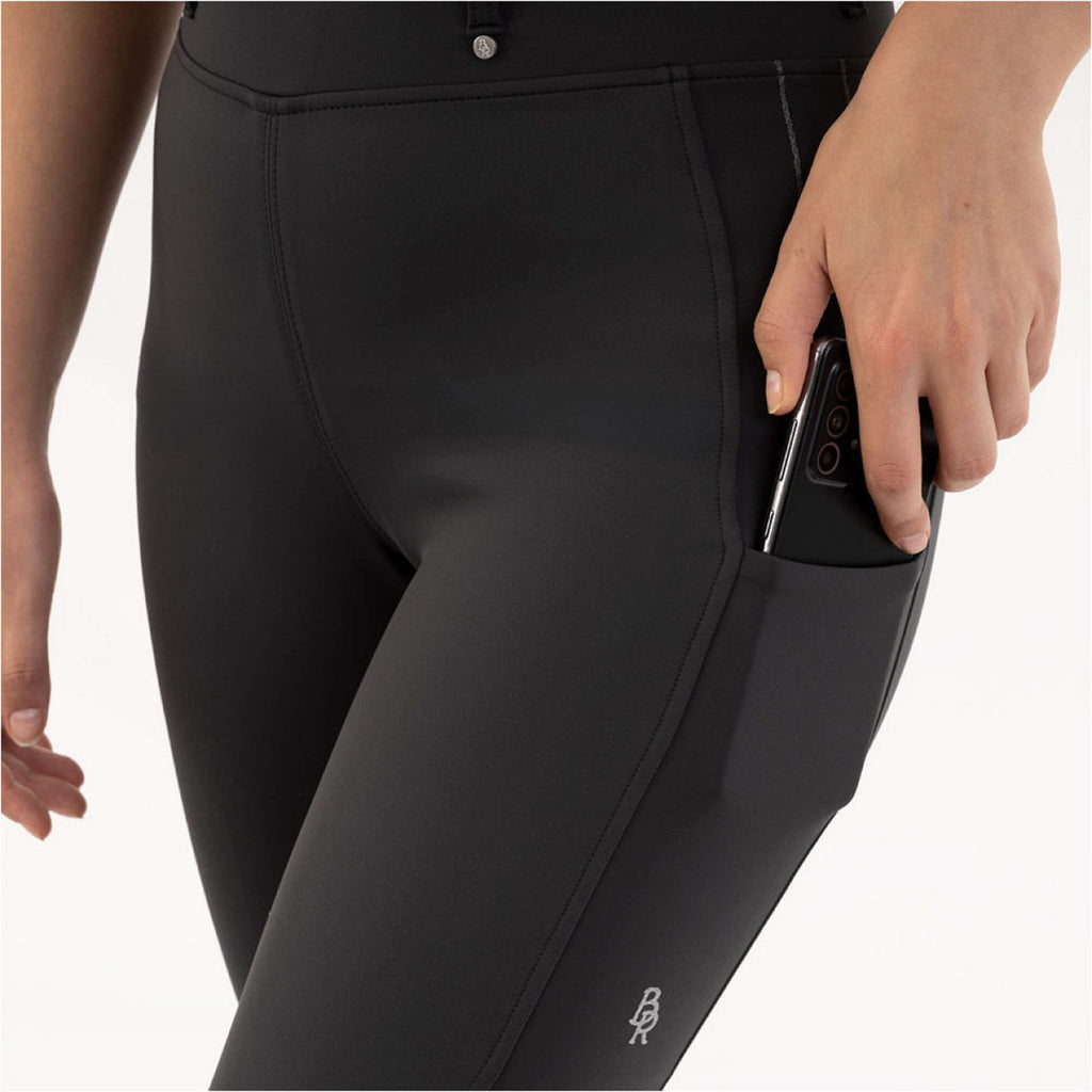 BR Leggings da Equitazione Kelly Full Grip Moonless Night