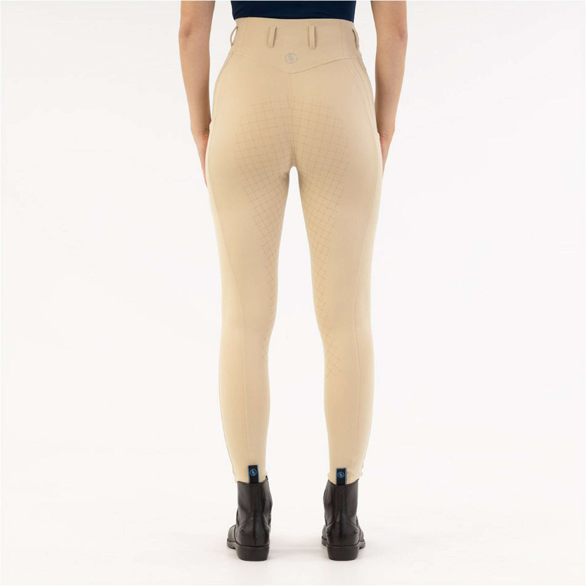 BR Leggings da Equitazione Kelly Full Grip Safari