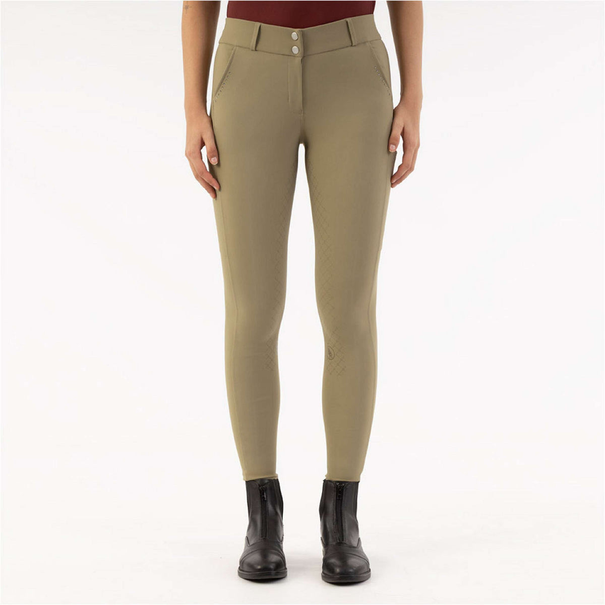 BR Pantaloni da Equitazione Kelsey Full Grip Mermaid