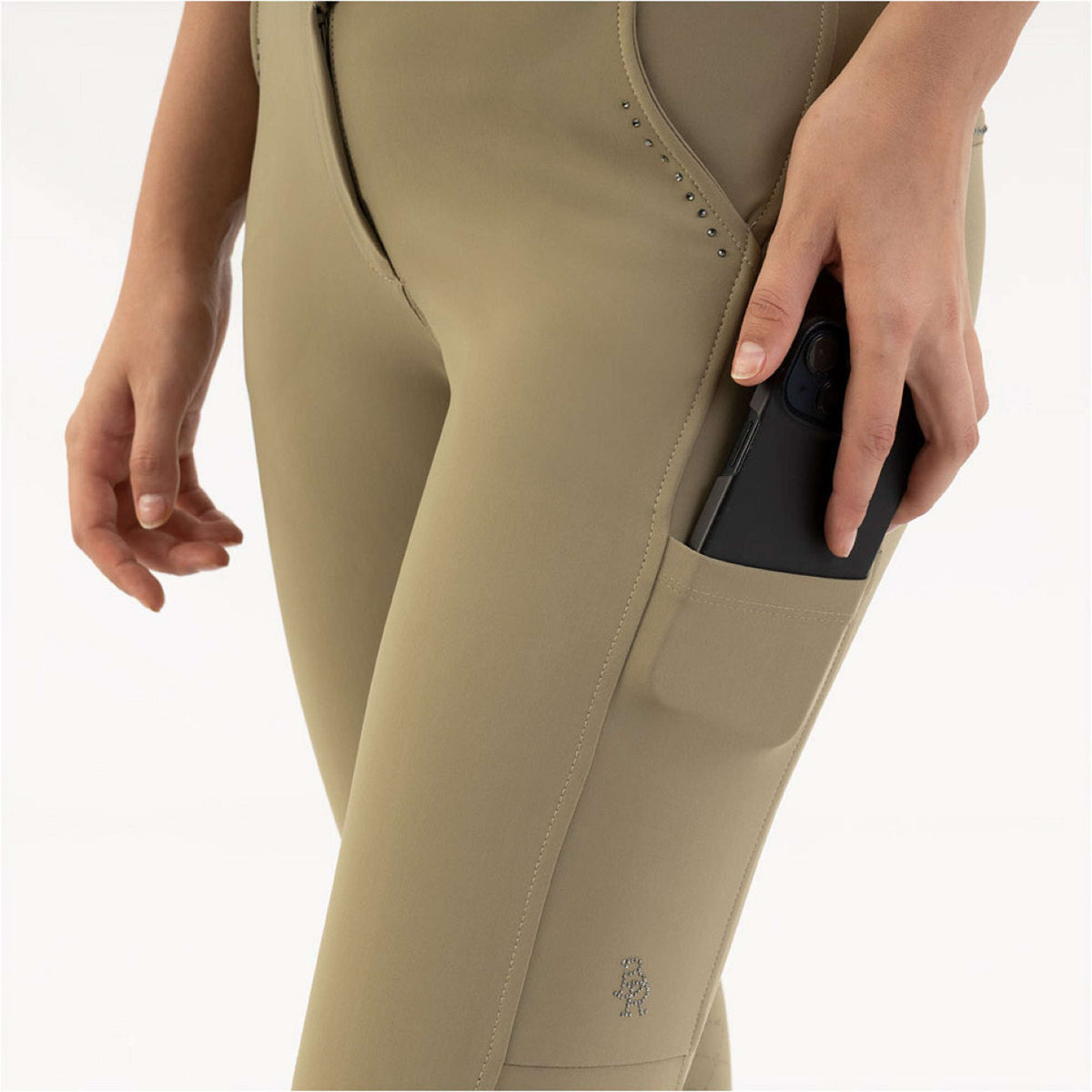 BR Pantaloni da Equitazione Kelsey Full Grip Mermaid
