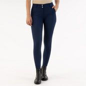 BR Pantaloni da Equitazione Kelsey Full Grip Pageant Blue
