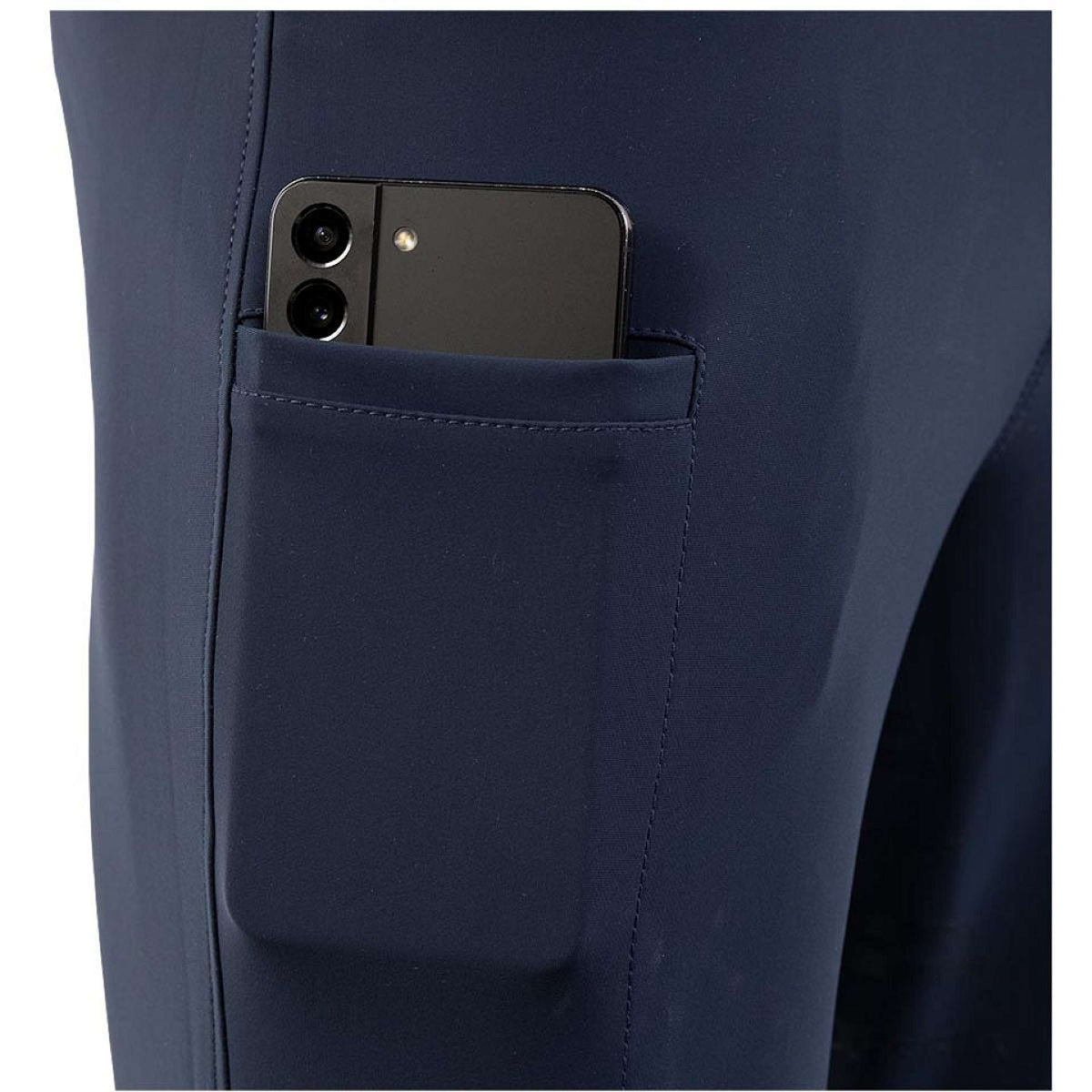 BR Pantaloni da Equitazione Martin Full Grip Blazer blu scuro