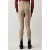 BR Leggings da Equitazione Eevolv Lenny Full Grip Bambini Doeskin