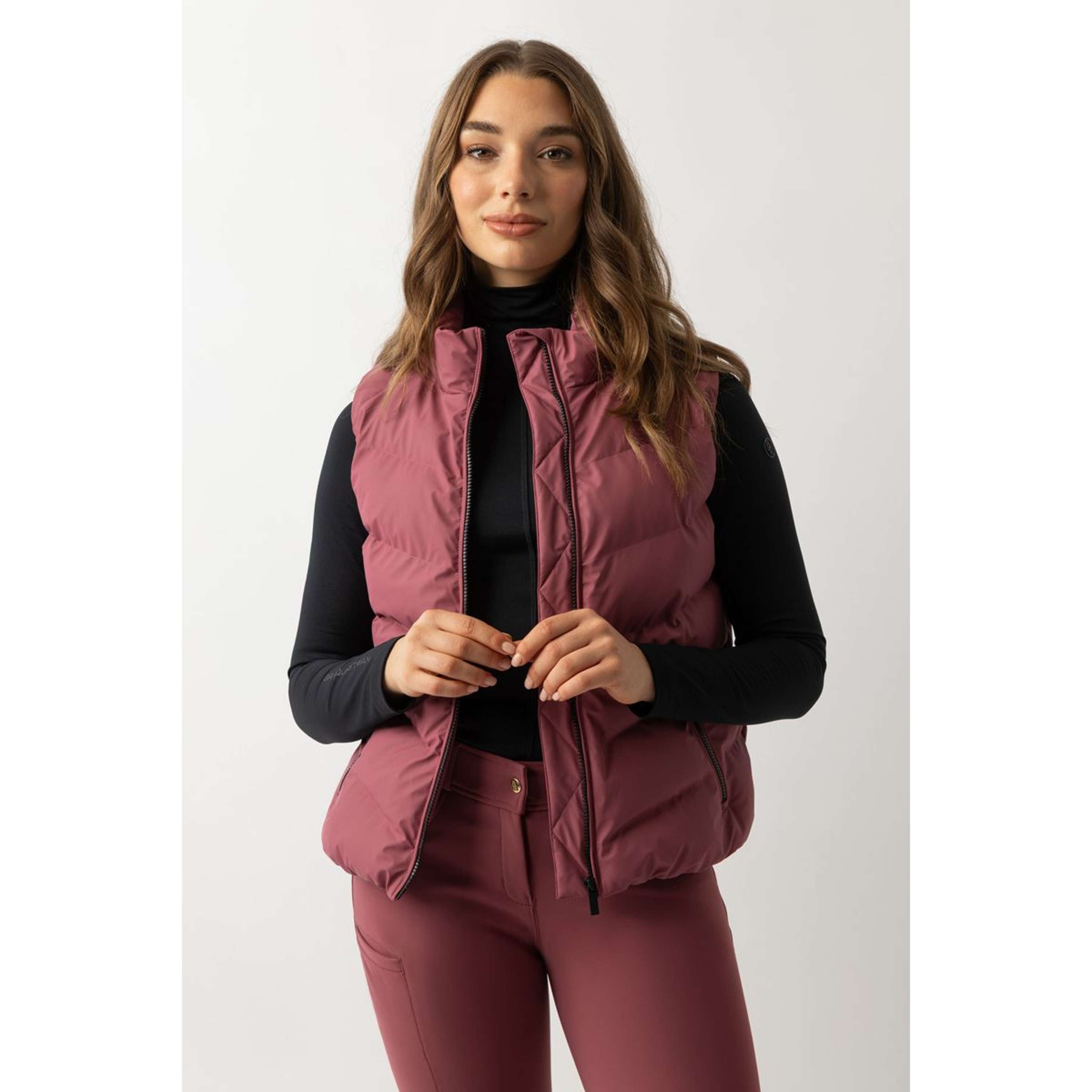 BR Gilet Latoya Donne Maroon