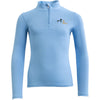 BR Maglia Zip-up Mini Horse Little Blue