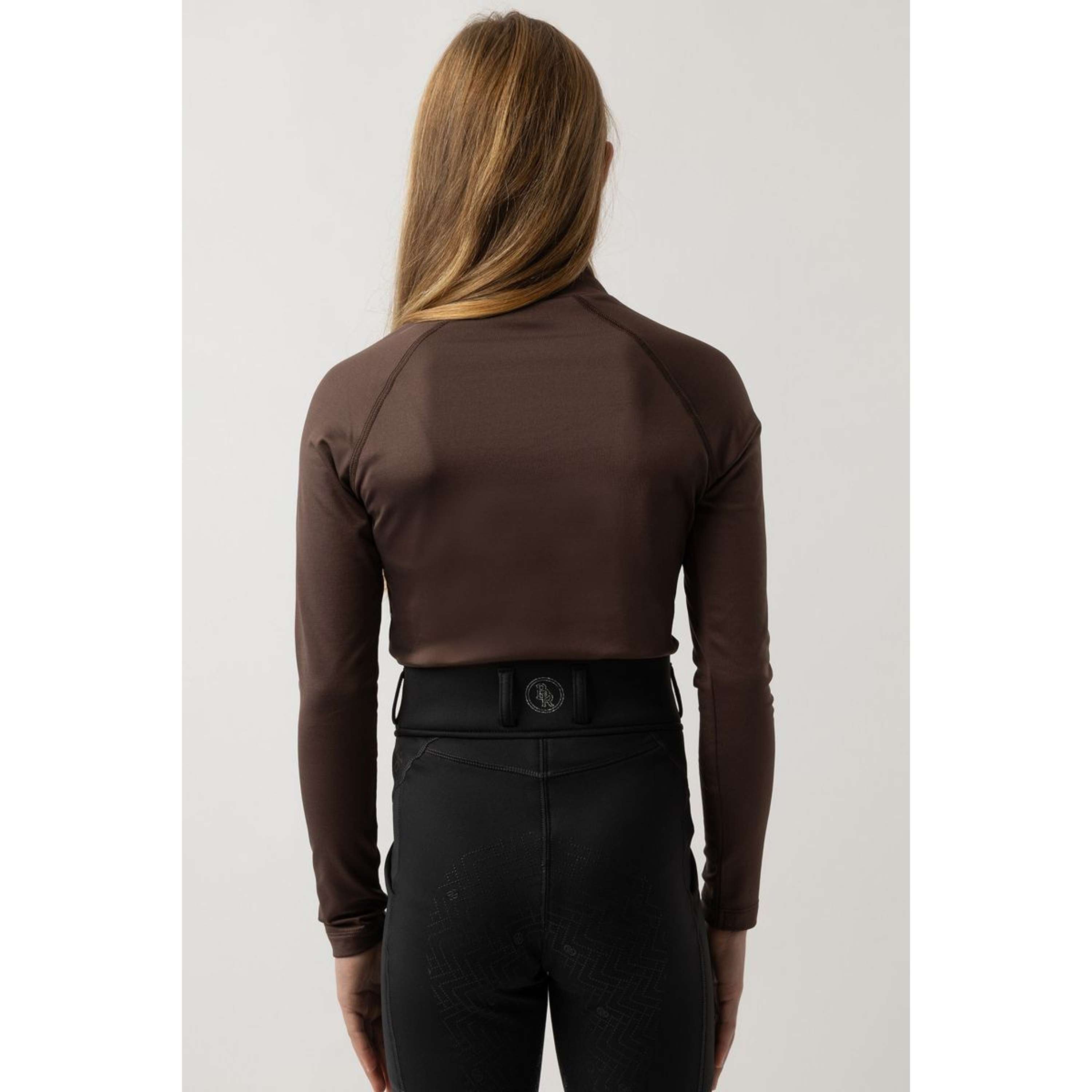 BR Maglione a Collo Alto Eevolv Linn Bambini Choco Martini