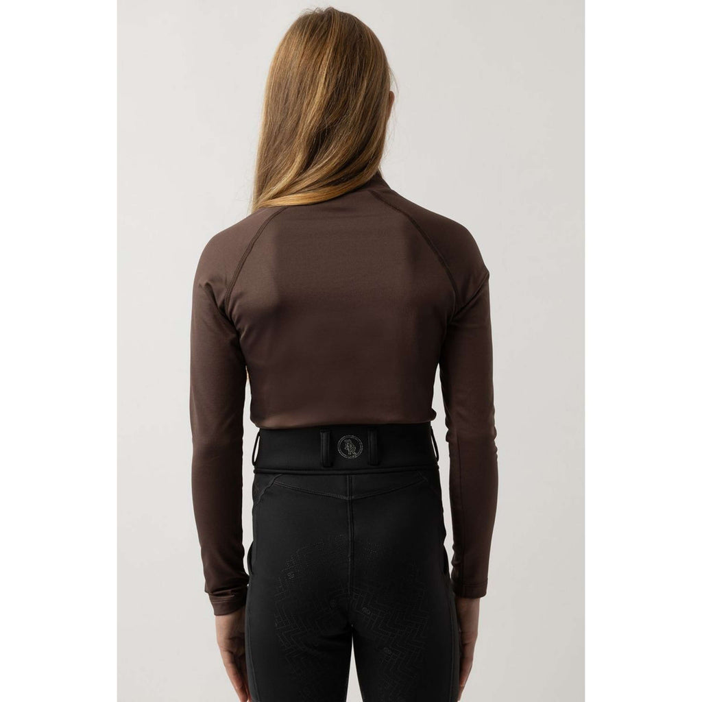 BR Maglione a Collo Alto Eevolv Linn Bambini Choco Martini
