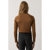 BR Maglione a Collo Alto Eevolv Linn Bambini Cognac Ochre