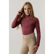 BR Maglione a Collo Alto Eevolv Linn Bambini Maroon