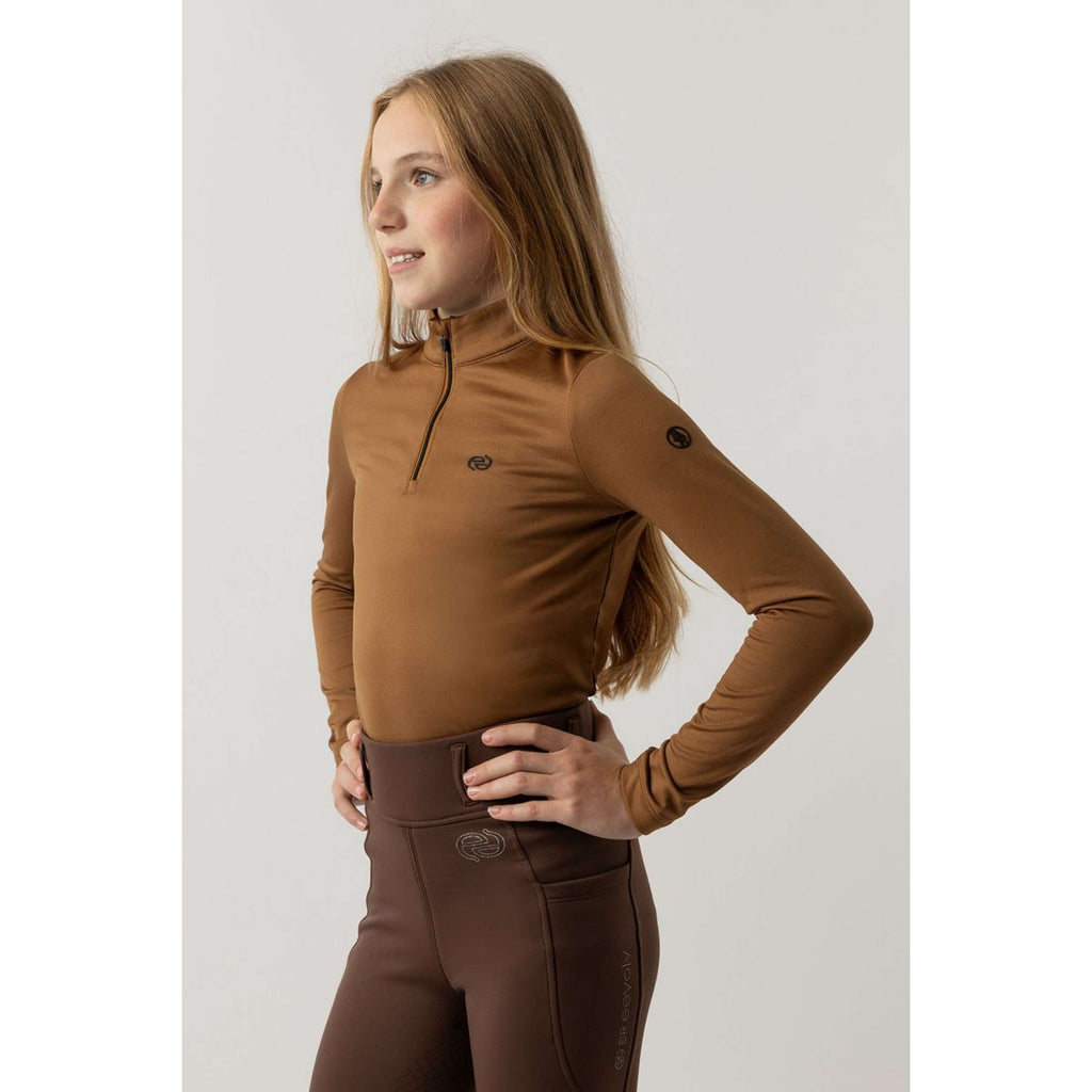 BR Pullover Eevolv Lizzy Bambini Cognac Ochre