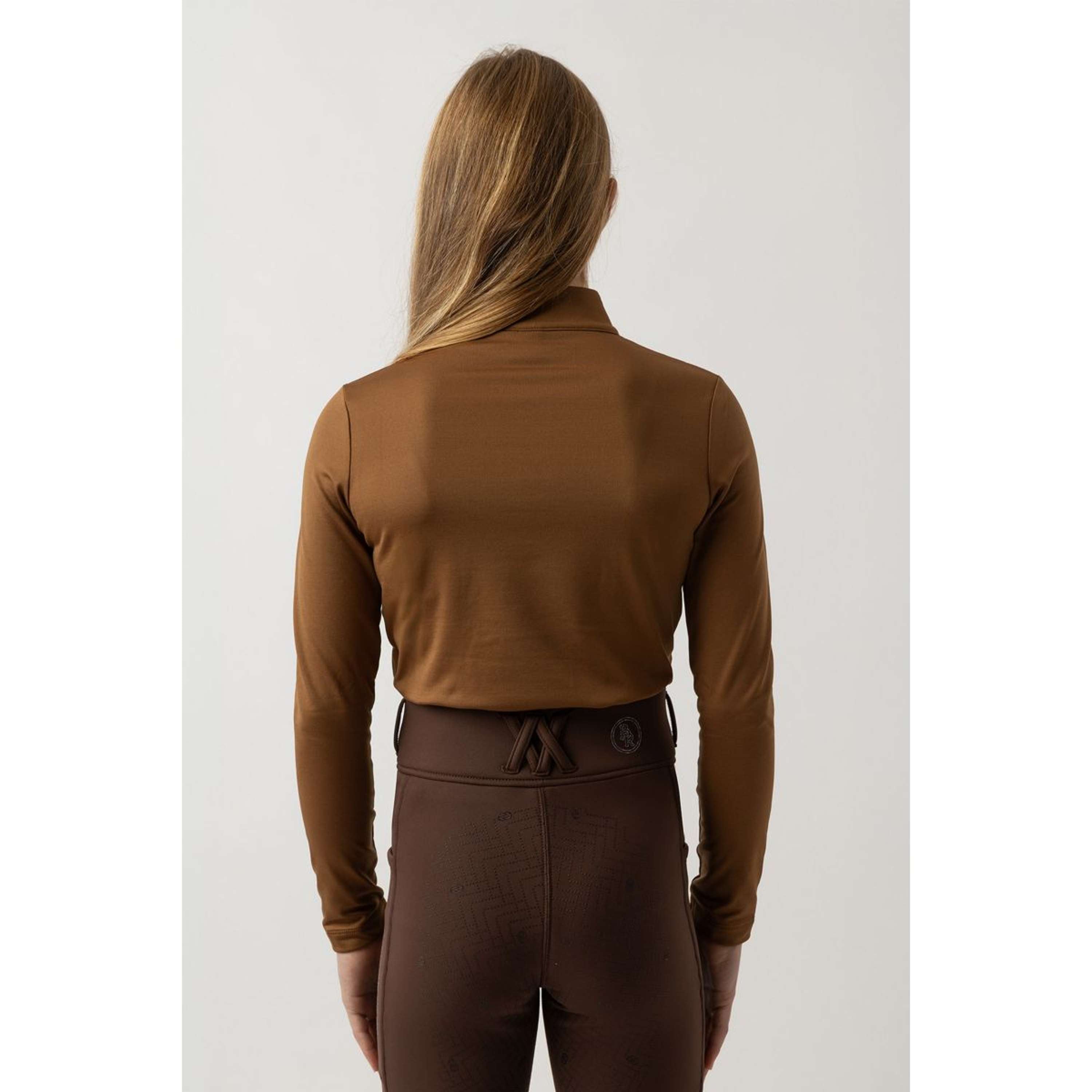 BR Pullover Eevolv Lizzy Bambini Cognac Ochre