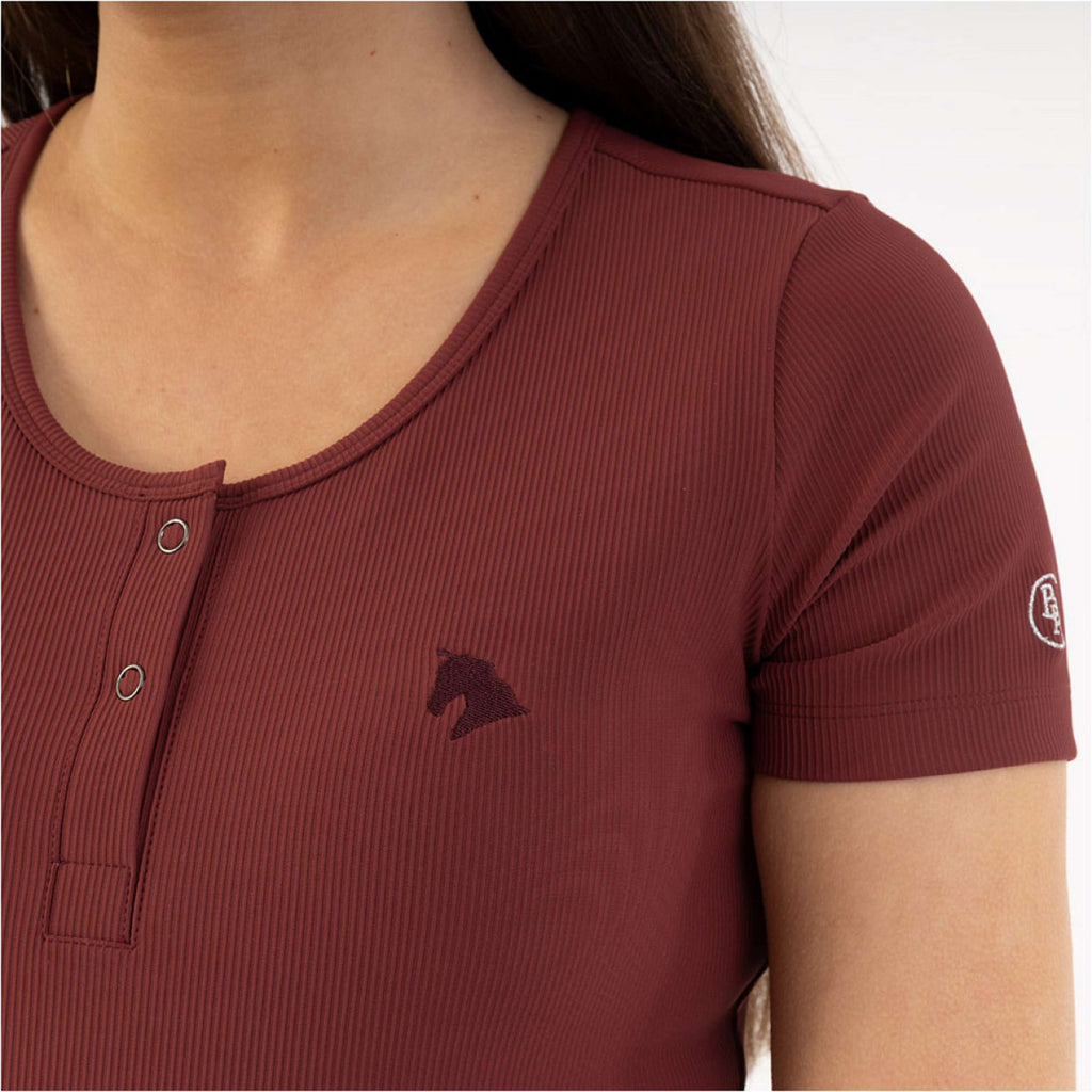 BR Maglietta Klaasje New Maroon