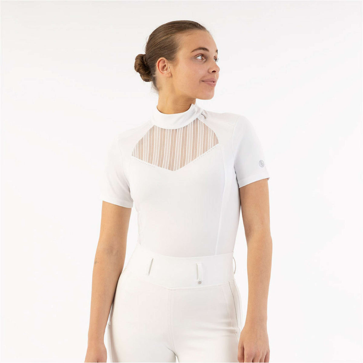 BR Maglietta da Competizione Koosje Lucent White