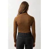 BR Maglione a Collo Alto Leonel Donne Cognac Ochre
