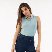 BR Polo Shirt Kiki Senza Maniche Tourmaline
