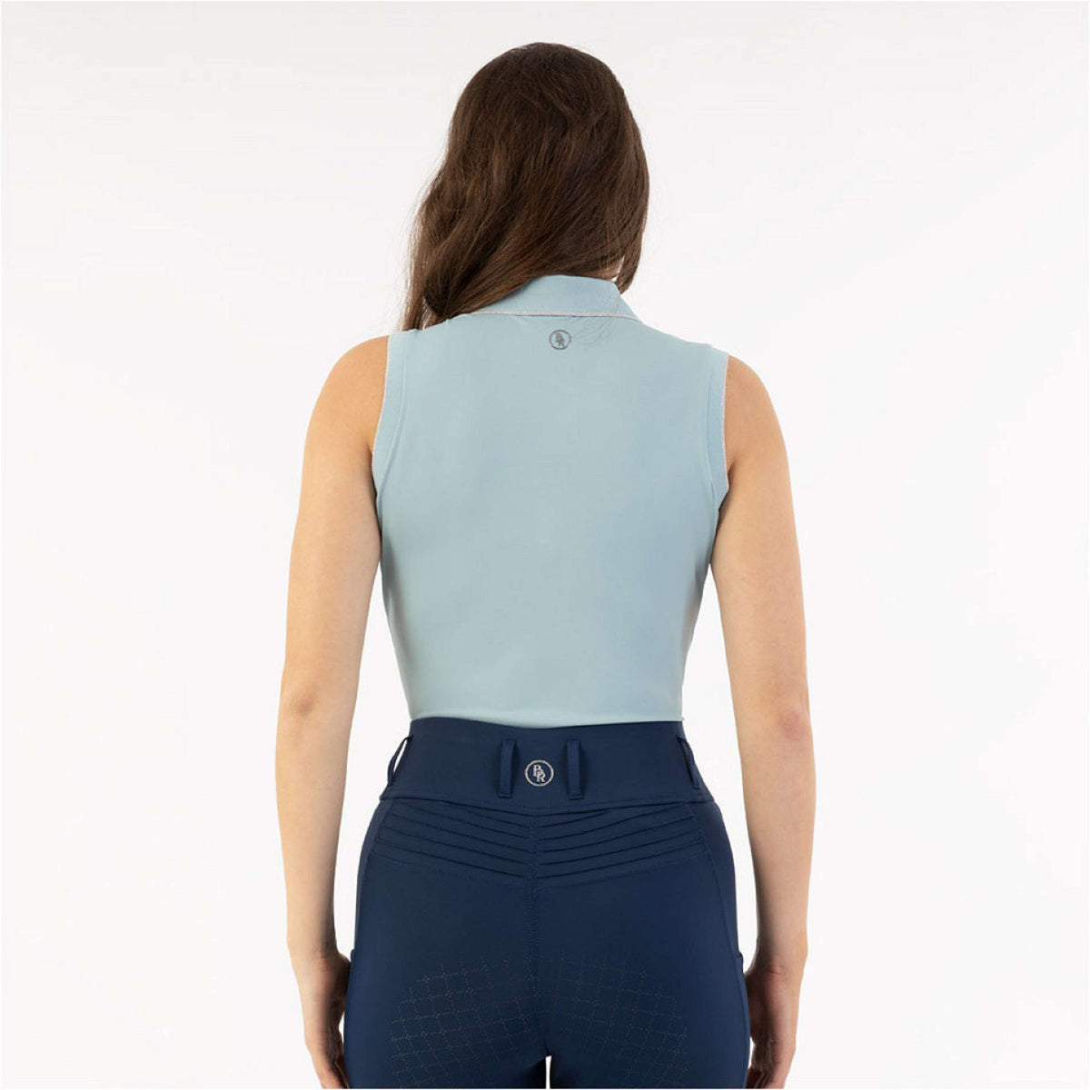 BR Polo Shirt Kiki Senza Maniche Tourmaline