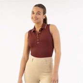 BR Polo Shirt Kiki Senza Maniche New Maroon