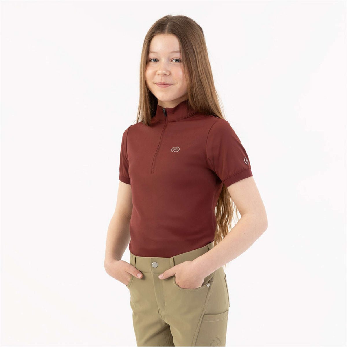 BR Maglietta Kady Bambini New Maroon