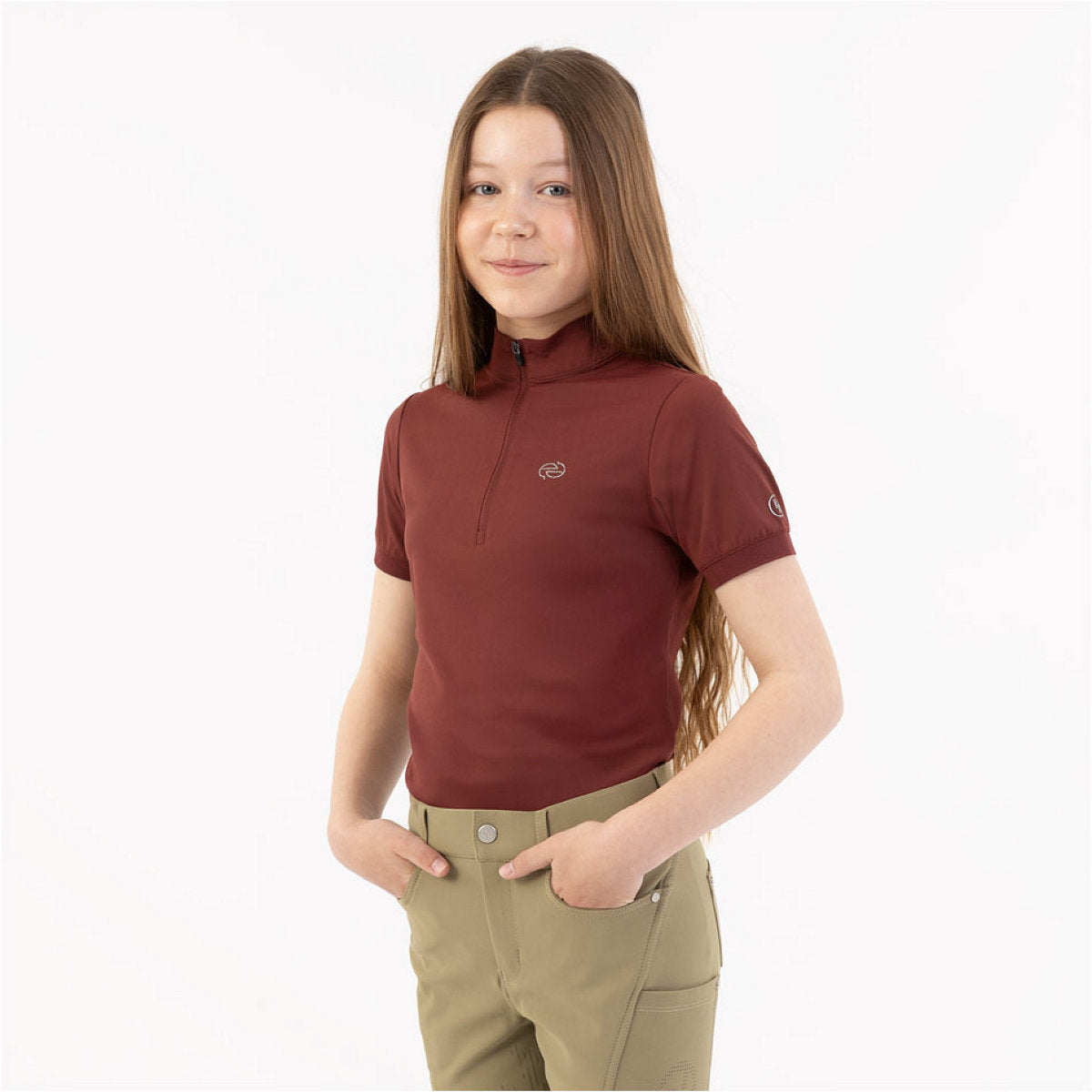 BR Maglietta Kady Bambini New Maroon