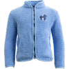 BR Felpa con cappuccio e zip Mini Horse Little Blue