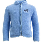 BR Felpa con cappuccio e zip Mini Horse Little Blue