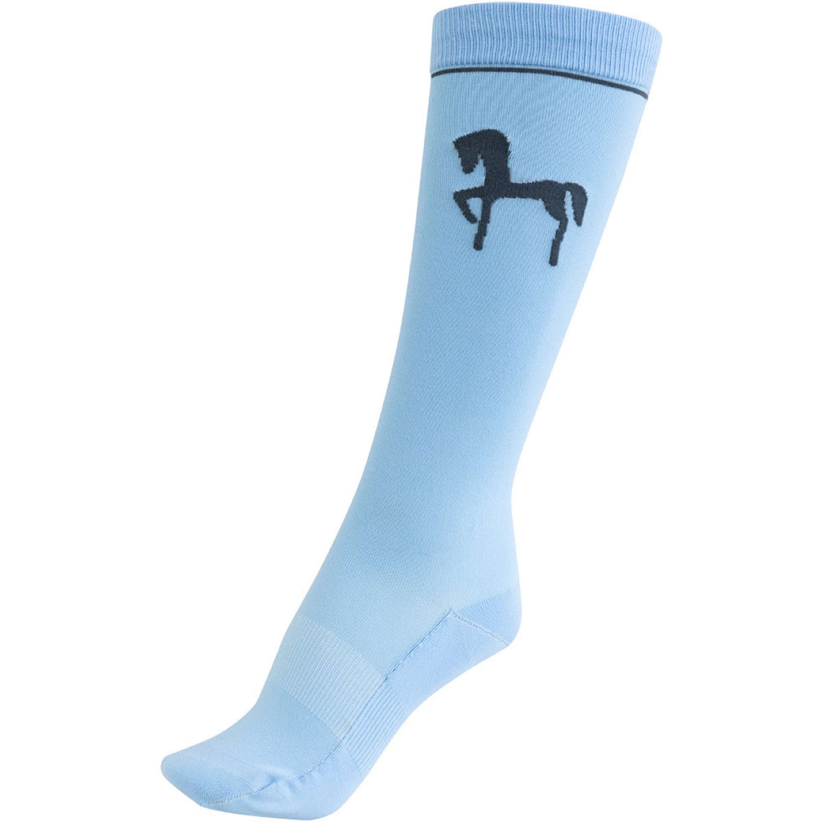 BR Calze da Equitazione Mini Horse Little Blue