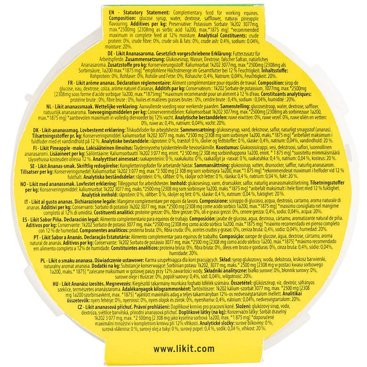 Likit Tondo Lickstone Pineapple