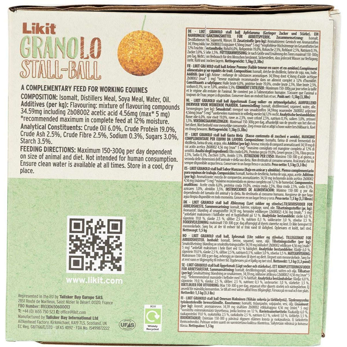 Likit Palla da stalla GranoLo