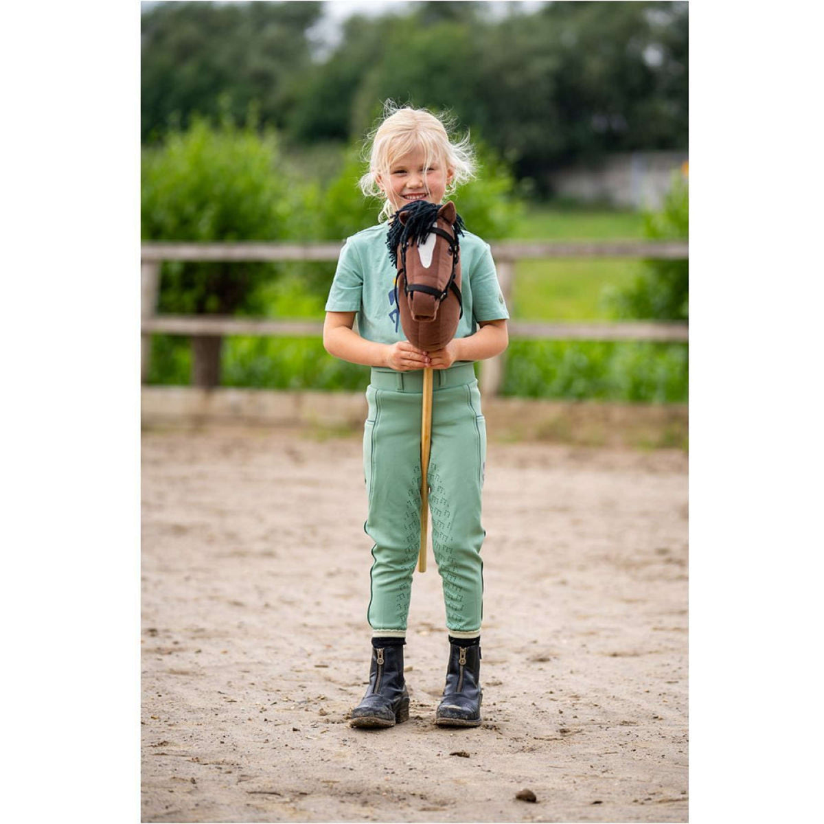BR Mini Horse Cavallo a dondolo Marrone