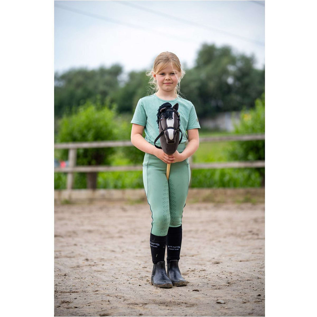 BR Mini Horse Cavallo a dondolo Nero