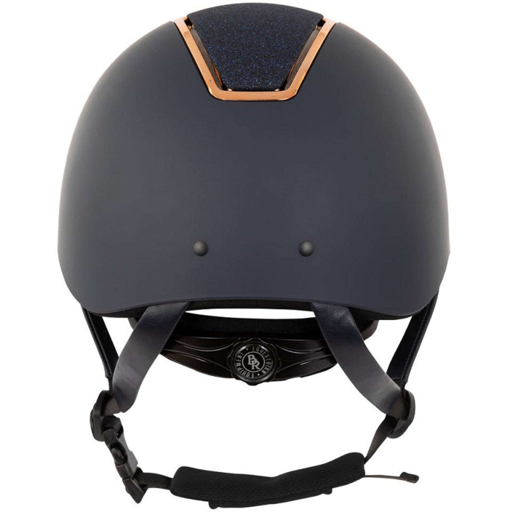 BR Casco da equitazione Omega Painted Glitter Navy/Rose