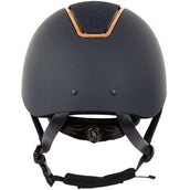 BR Casco da equitazione Omega Painted Glitter Navy/Rose