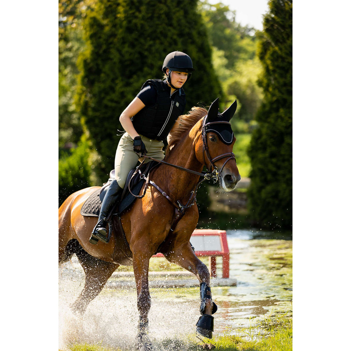 BR Pantaloni da Equitazione Kelsey Full Grip Mermaid