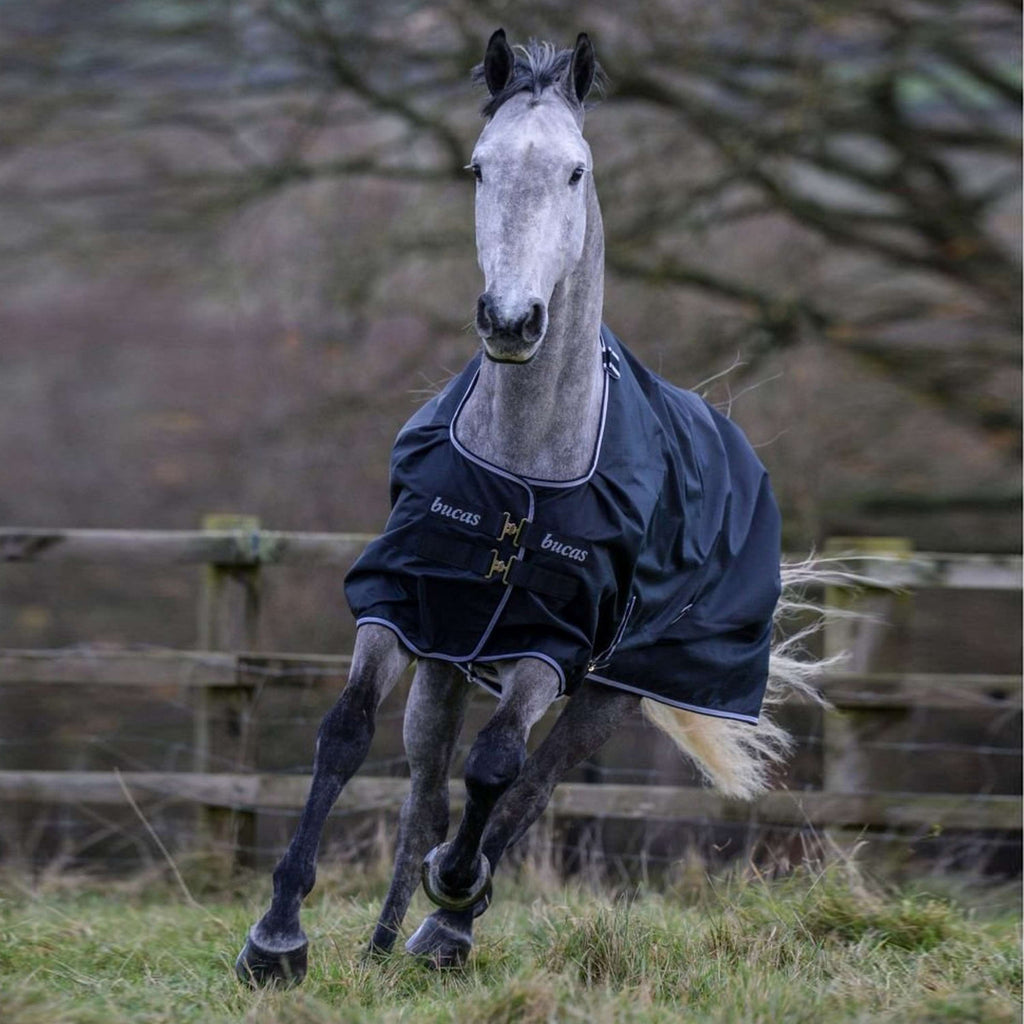 Bucas Trotting Turnout 200g Nero/Bianco