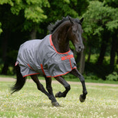 Bucas Irish Turnout 150g Grigio/Rosso