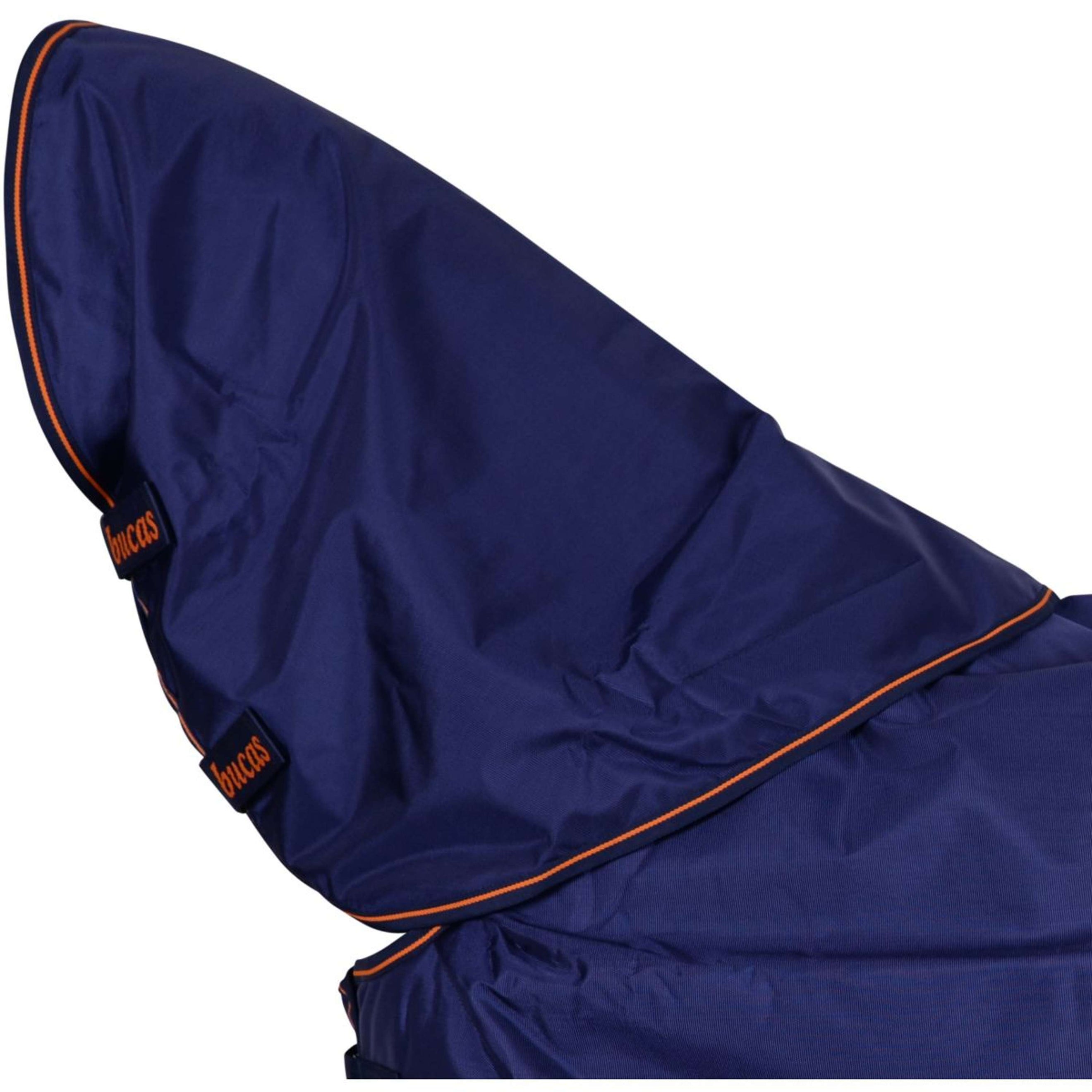 Bucas Therapy Turnout Neck Blu marino/arancione